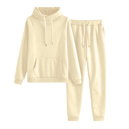 Damen Hoodie Jogginghose Set Lässig Mit Taschen Norvielle