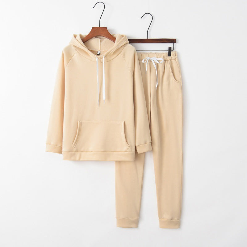 Damen Trainingsanzug Kapuzenpullover Jogginghose Bequem