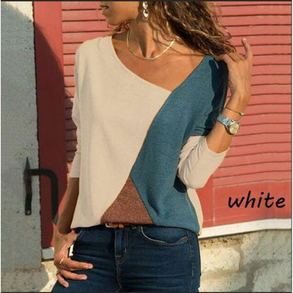 Damen Pullover Lässig Mit Detailmix Norvielle