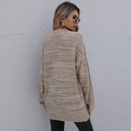 Damen Cardigan Lässiger Schnitt Strukturstrick Norvielle