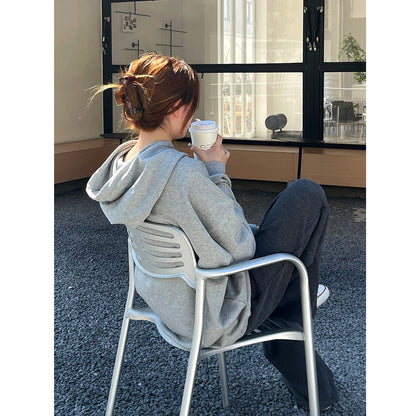 Damen Kapuzenpullover Lässiger Schriftzug Bequem Norvielle