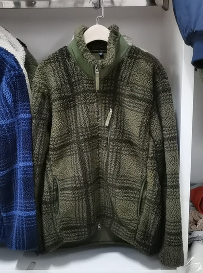 Damen Fleecejacke Wabenstruktur Hochkragen Norvielle