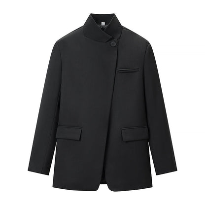 Damen Blazerjacke Lässig Mit Taschen Norvielle
