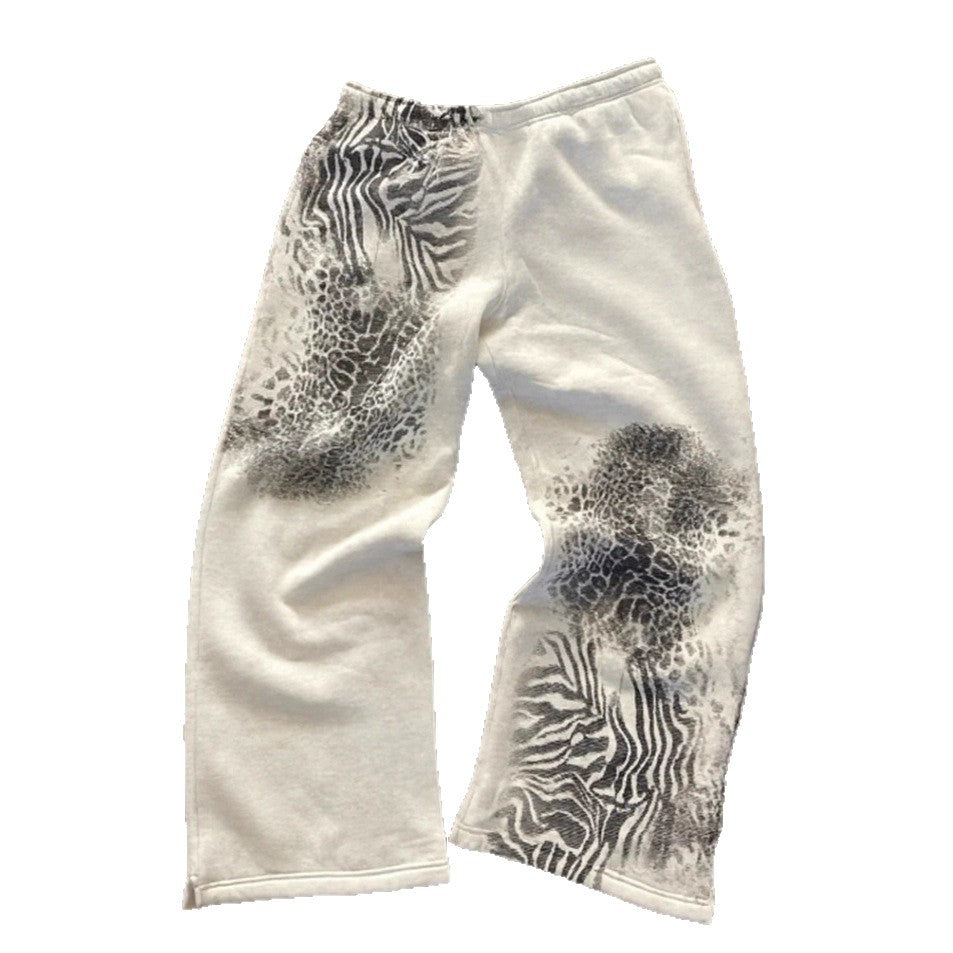 Damen Freizeithose Tiermuster Norvielle