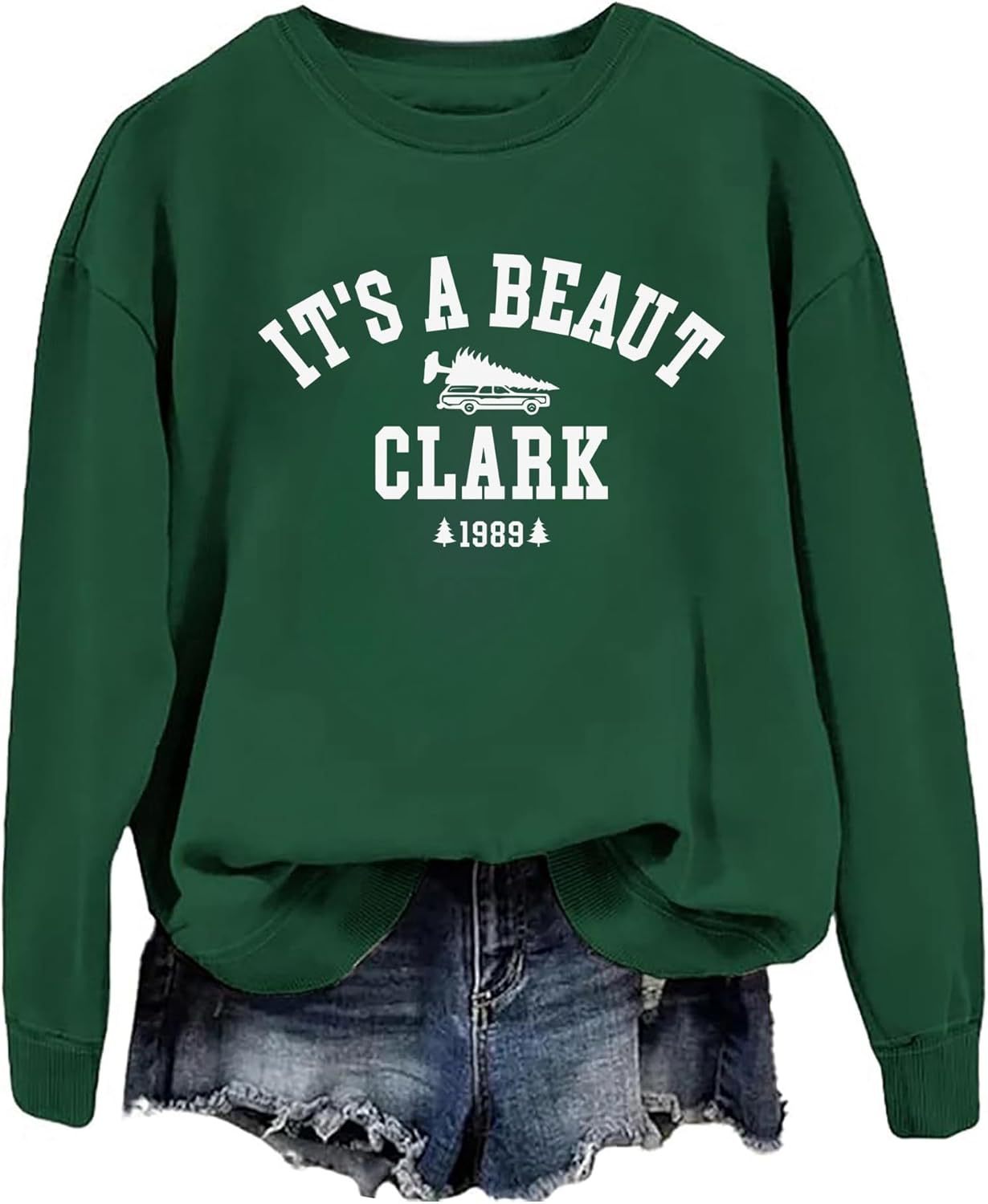 Damen Sweatshirt Lässiger Schriftzug Bequemer Schnitt Norvielle