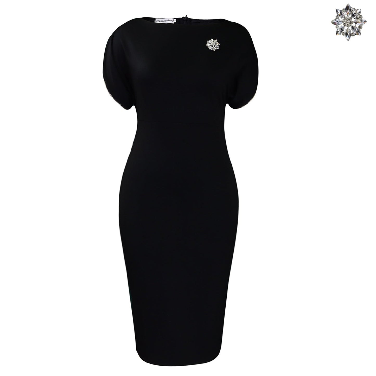 Damen Abendkleid Figurbetonter Schnitt Norvielle