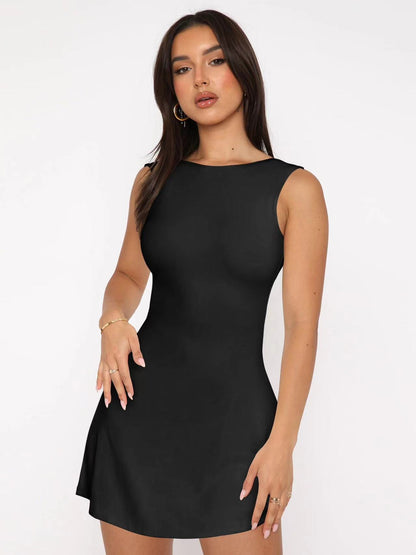 Damen Kleid Eleganter Schnitt Figurumspielend Norvielle