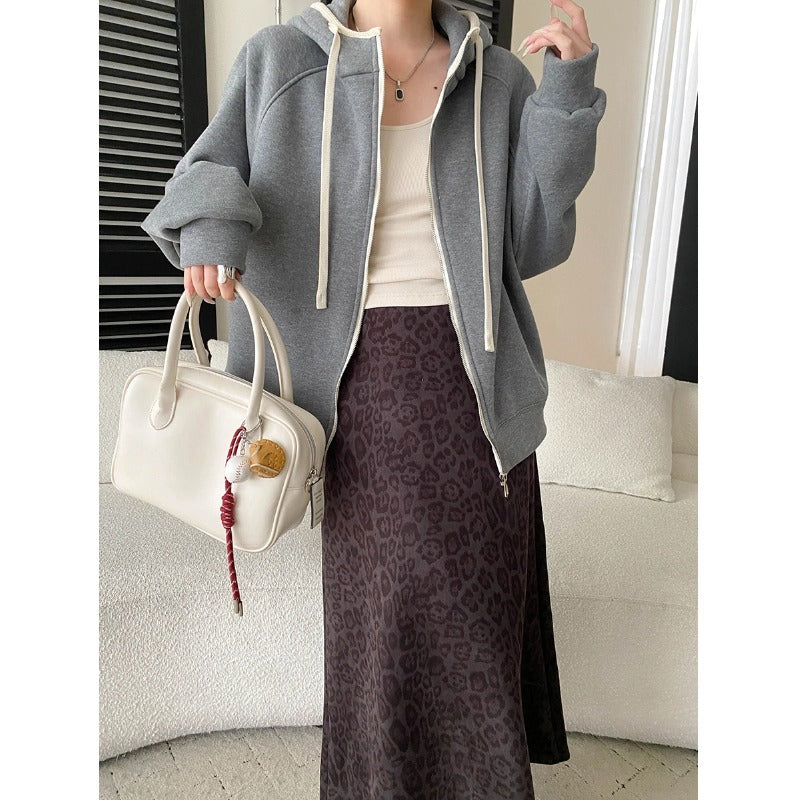 Damen Kapuzenjacke Oversized Norvielle