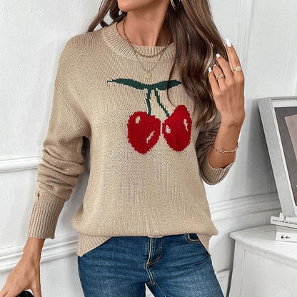 Damen Strickpullover Lässiger Schnitt Norvielle - Norvielle