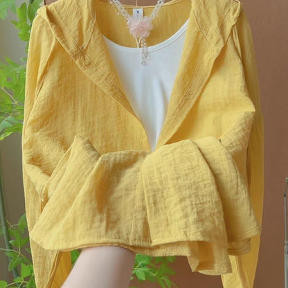 Damen Sommerjacke Leicht Rüschendesign Norvielle