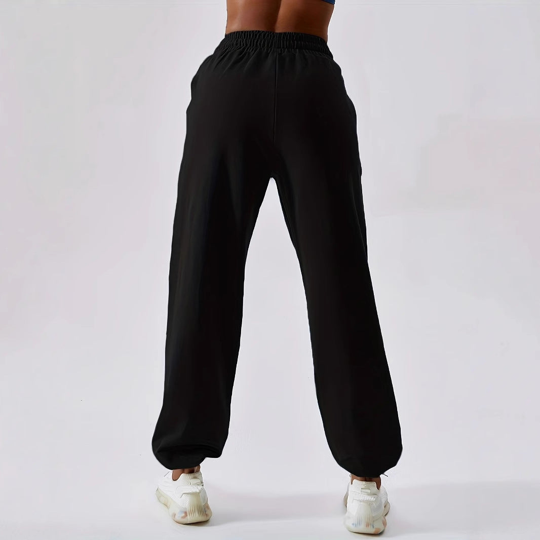 Damen Sporthose Hochbund Elastisch Norvielle