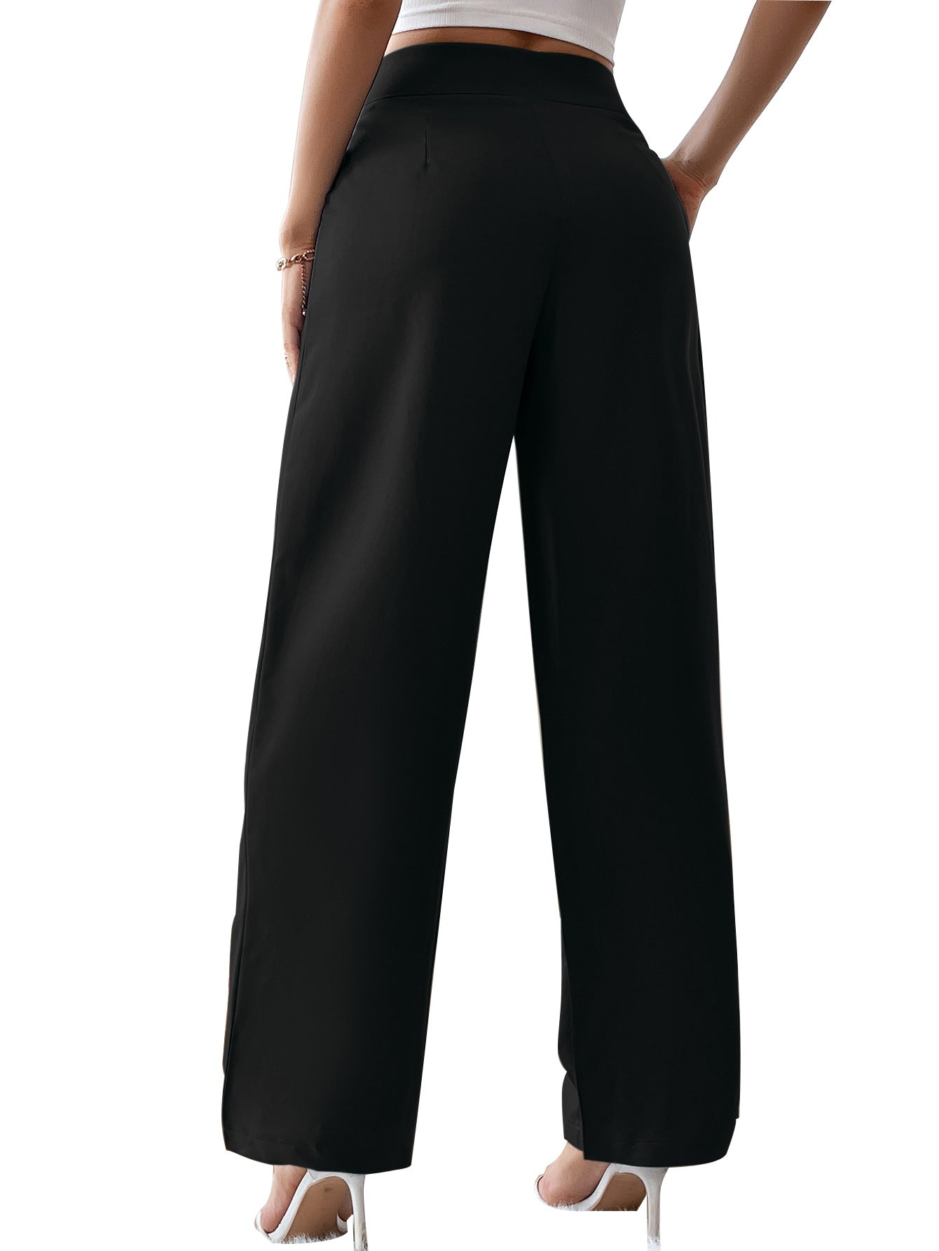 Damen Weite Hosen Elegantes Design Norvielle
