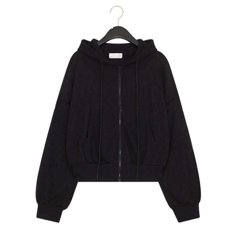 Damen Sportjacke Kurz Reißverschluss Norvielle