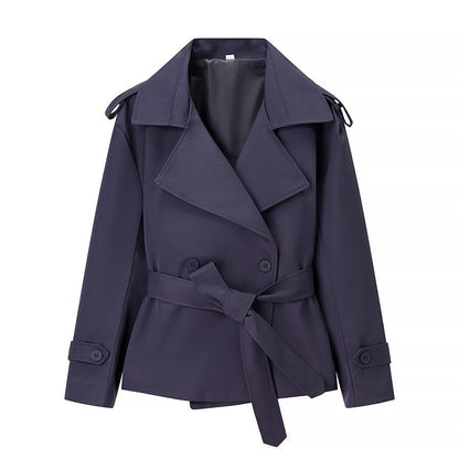 Damen Trenchcoat Jacke Gürtel Norvielle