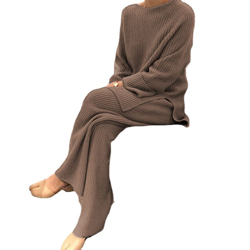 Damen Strickensemble Weit Schnitt Norvielle
