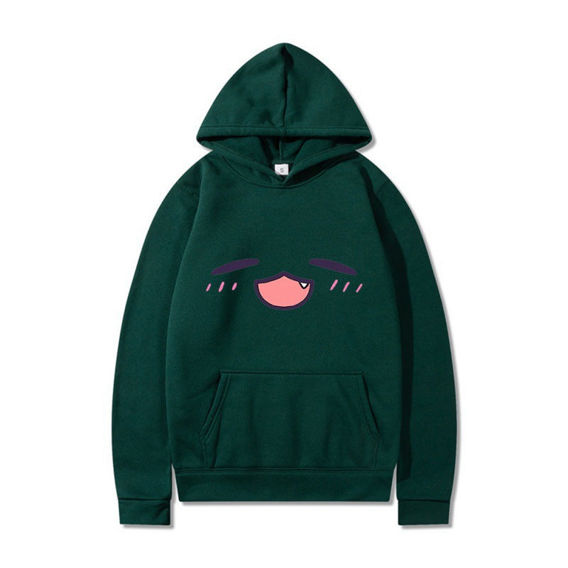 Damen Kapuzenpullover mit Cartoon-Motiv Bequem Grün