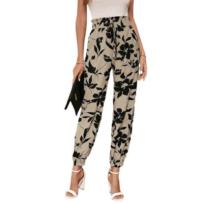 Damen Blumendruck-Hosen Norvielle Trend