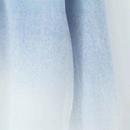 Damen Bluse Leichter Farbverlauf Norvielle