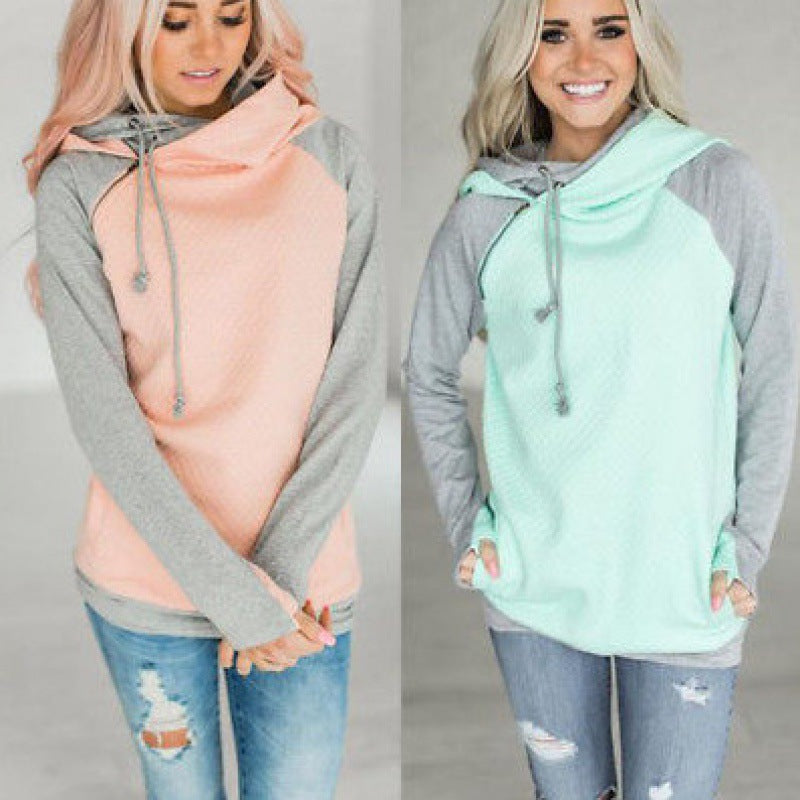 Damen Kapuzenpullover Atmungsaktives Design Lässiger Schnitt
