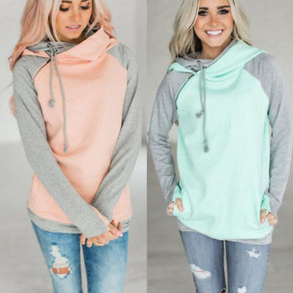 Damen Kapuzenpullover Atmungsaktives Design Lässiger Schnitt