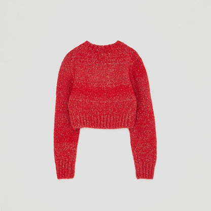 Damen Kurzarm Pullover Norvielle