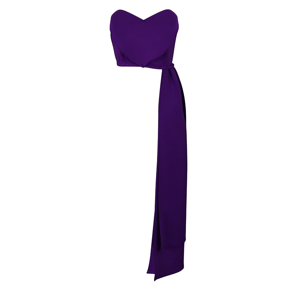 Damen Bandeau- Satin-Schleife Elegant
