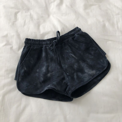 Damen Sweatshorts Batikdesign Bequem