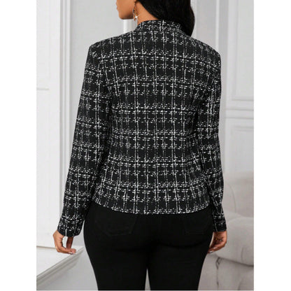 Damen Tweedjacke Figurbetont Norvielle