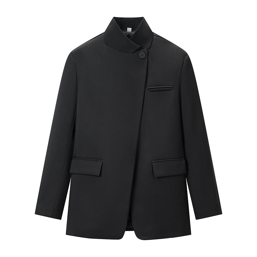 Damen Blazerjacke Lässig Mit Taschen Norvielle