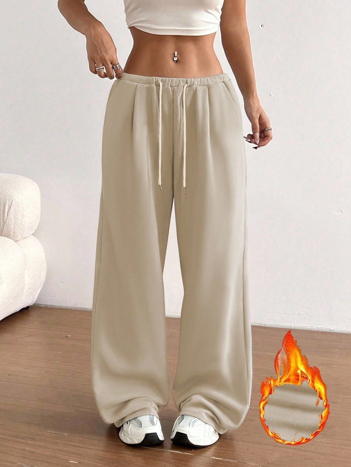 Damen Sweathose Bequem Lässiger Schnitt Norvielle