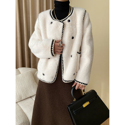 Damen Fleecejacke Dekorativ Knöpfe Norvielle - Norvielle