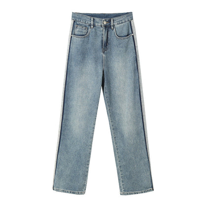 Damen High-Waist Jeans Lässiger Schnitt Norvielle Denim