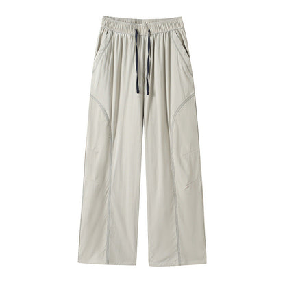 Damen Leichte Laufhose Elastischer Bund Praktische Taschen