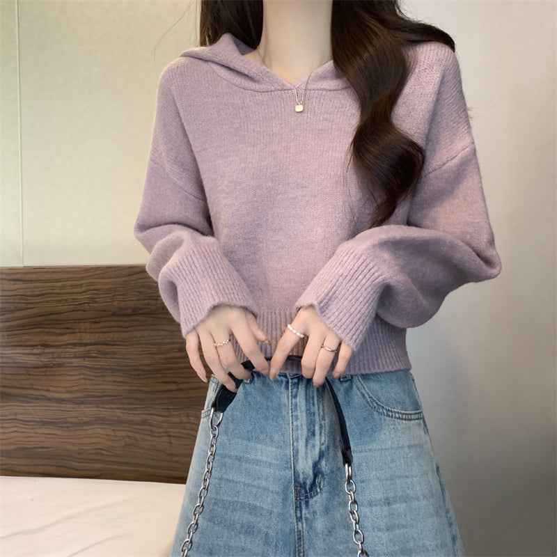 Damen Hoodie Lässig Strukturiert Norvielle