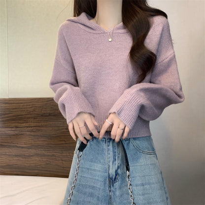 Damen Hoodie Lässig Strukturiert Norvielle