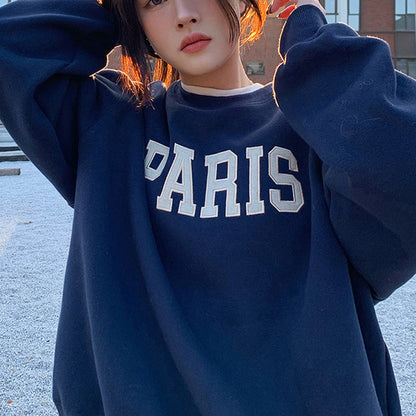 Damen Sweatshirt mit Schriftzug Norvielle