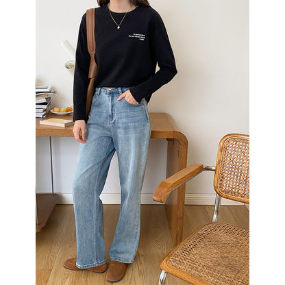 Damen Longsleeve Oberteil Norvielle Lässig