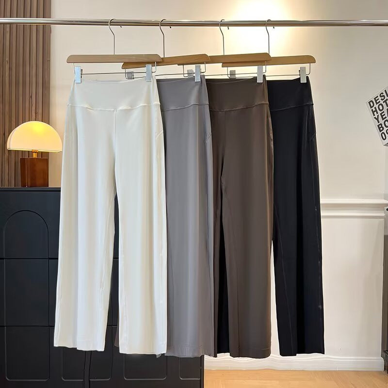 Damen Relaxhose Hochbund Weite Bein Norvielle - Norvielle