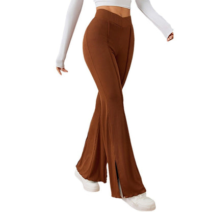 Damen Flared-Hose mit Schlitz Norvielle
