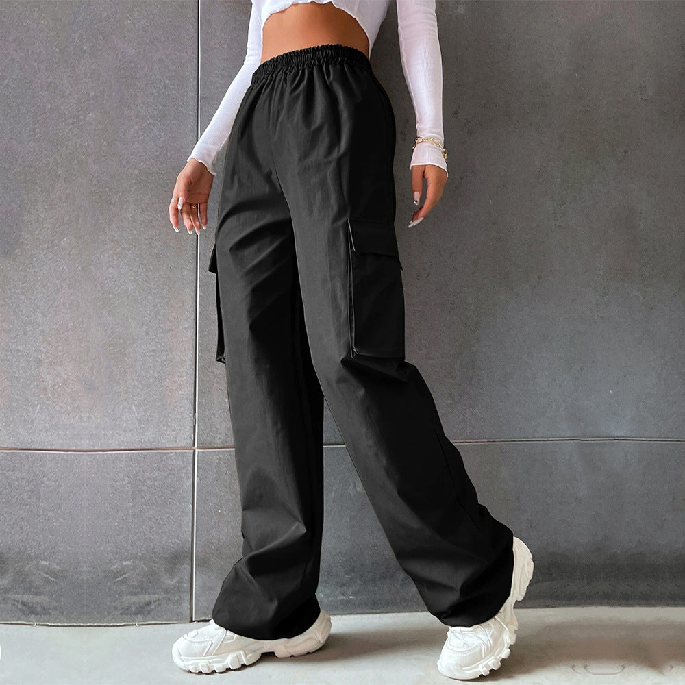 Damen Cargo-Hose Praktisch Stretch Norvielle
