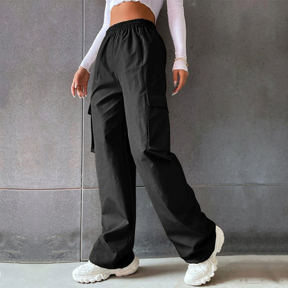 Damen Cargo-Hose Praktisch Stretch Norvielle
