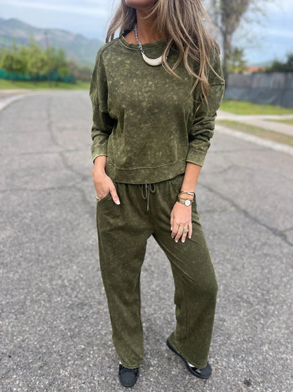 Damen Sweatshirt Jogginghosen Set Norvielle