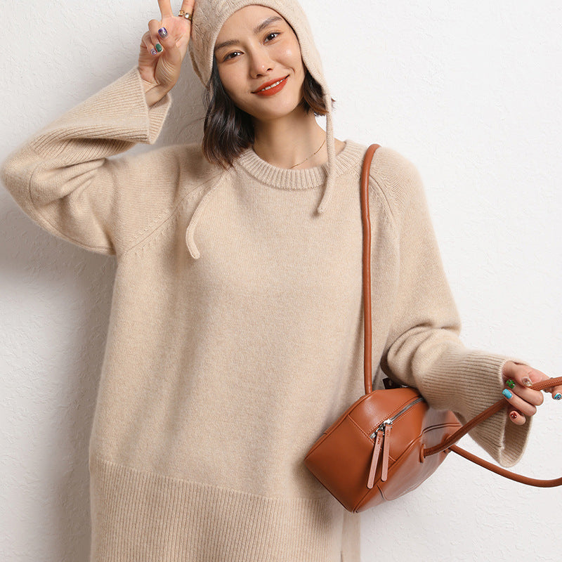 Damen Oversized Pullover Norvielle Modern
