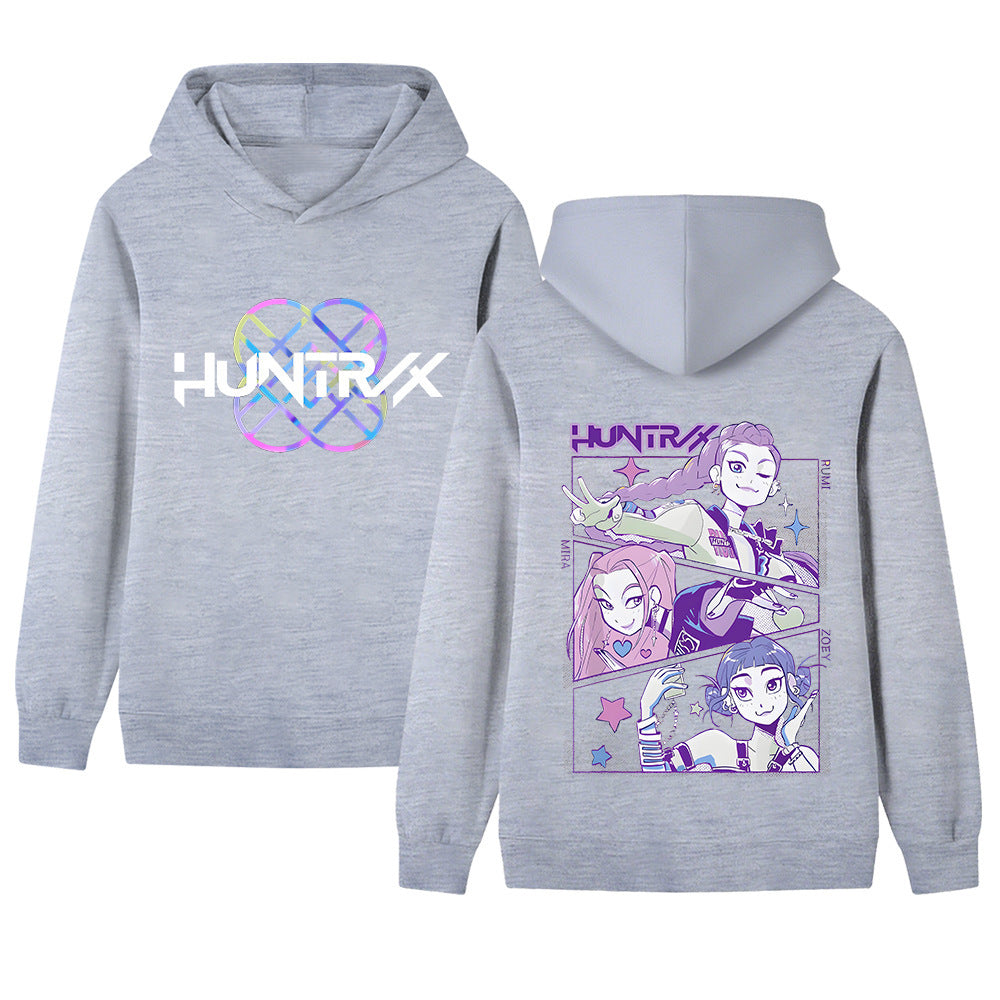 Damen Kapuzensweater Anime-Design Gemütlich Norvielle