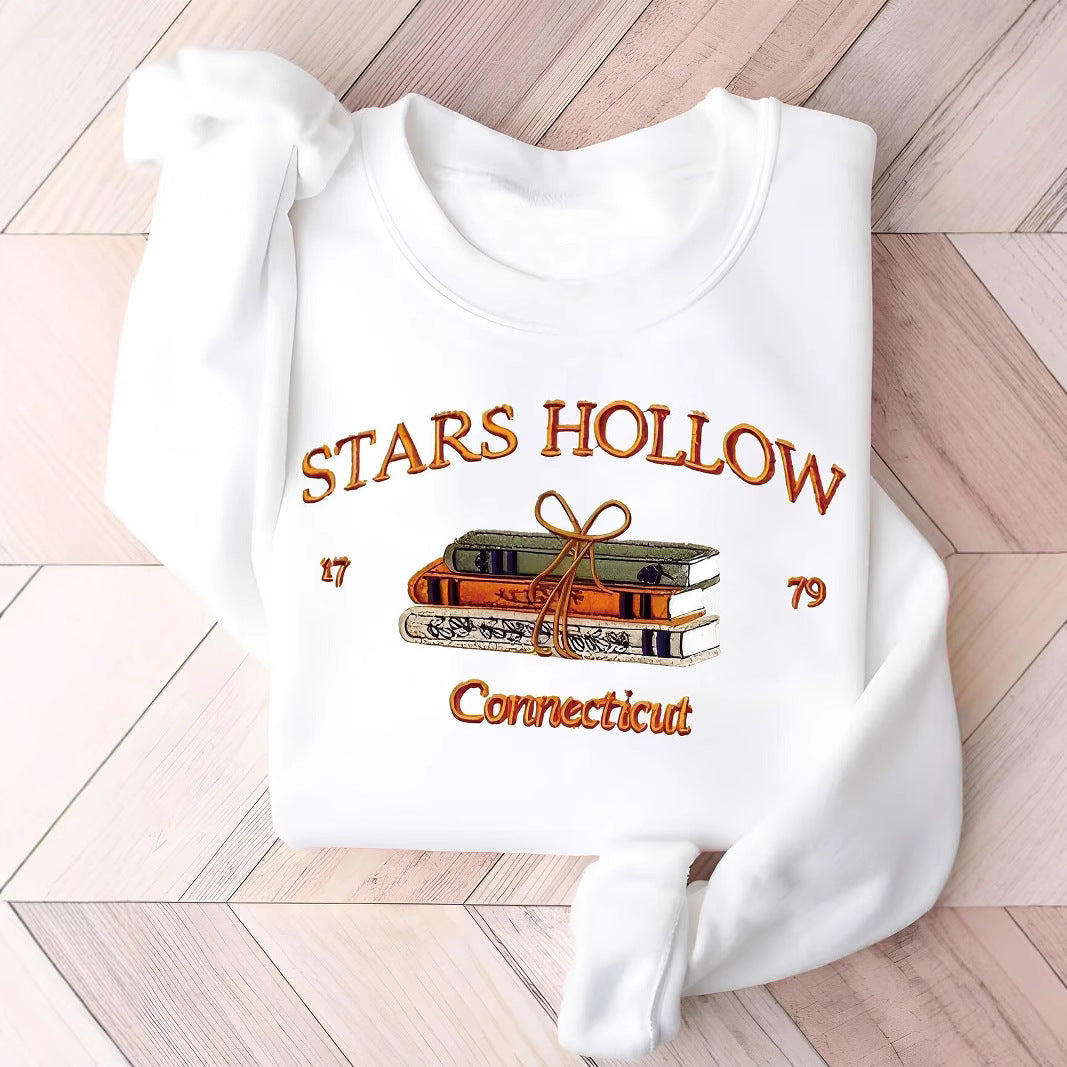 Damen Sweatshirt Stars Hollow Motiv Norvielle