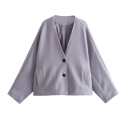 Damen Blazerjacke Lässig Norvielle