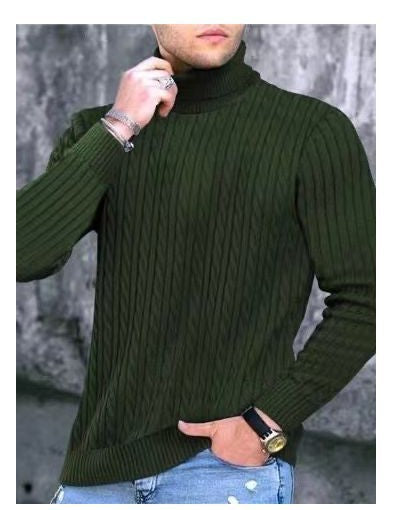 Herren Rollkragenpullover Komfortstrick Qualität Norvielle
