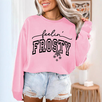 Damen Sweatshirt Grafik-Aufdruck Norvielle