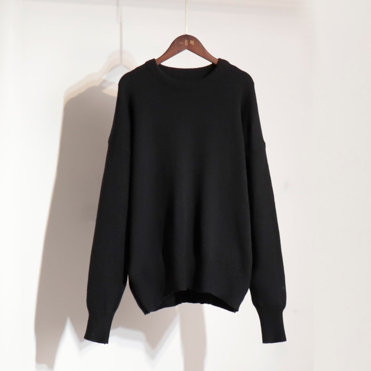 Damen Oversized Pullover Strukturiertes Strickmuster Beige