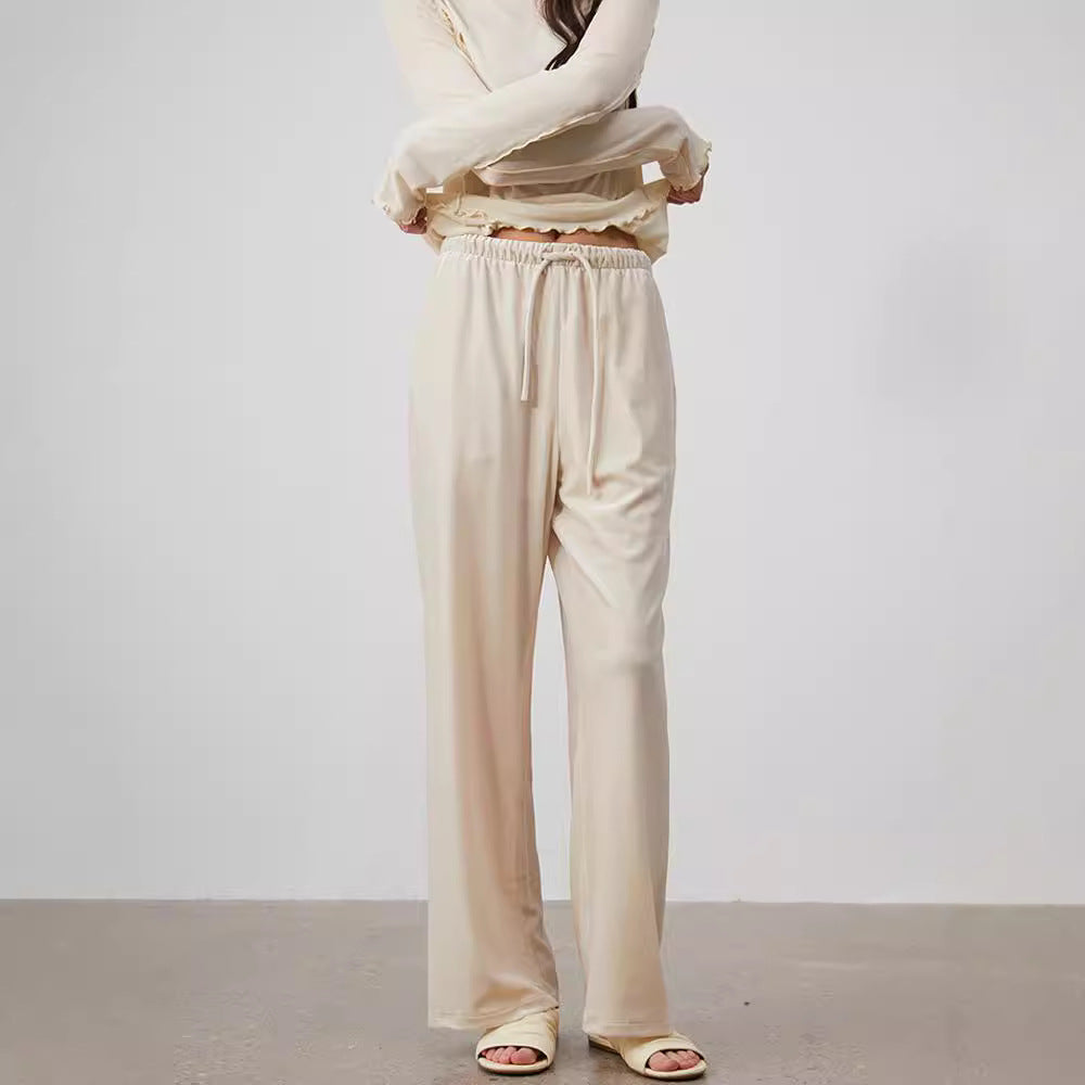 Damen Samt-Hose Bequem Norvielle
